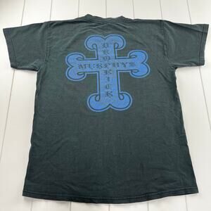 Dropkick Murphys Vintage Y2K Black T-shirt men’s size Medium Blue Celtic Cross